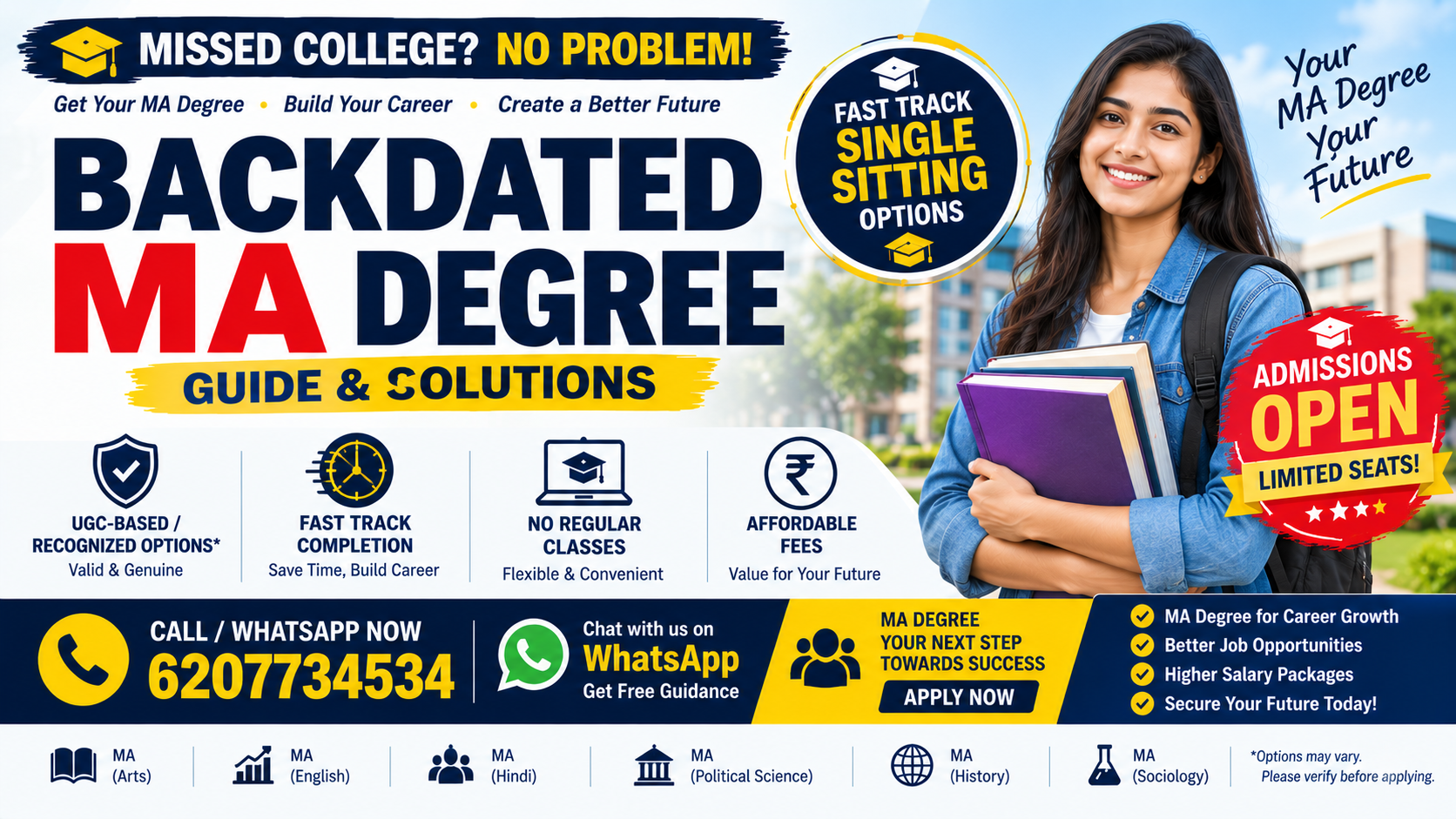 Backdated MA Degree awareness and verification guide