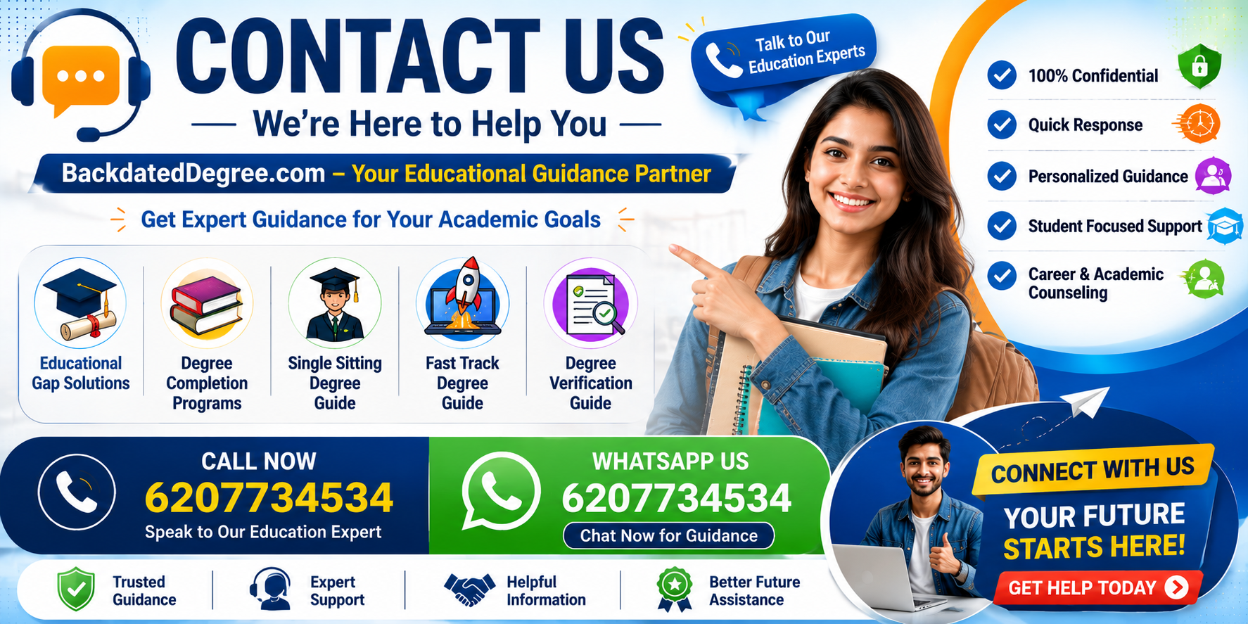 Contact BackdatedDegree